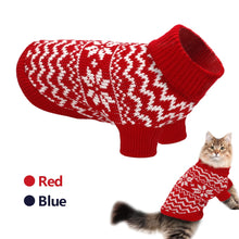 Load image into Gallery viewer, Pet Cat Puppy Sweater Winter Cat Clothes