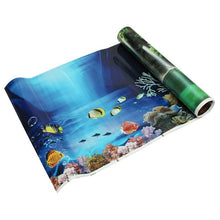 Load image into Gallery viewer, Blue Fresh Sea Background Aquarium