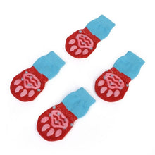 Load image into Gallery viewer, 4 pcs/set Indoor Pet Cat Socks