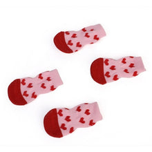 Load image into Gallery viewer, 4 pcs/set Indoor Pet Cat Socks